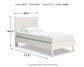 Aprilyn  Panel Bed With Dresser