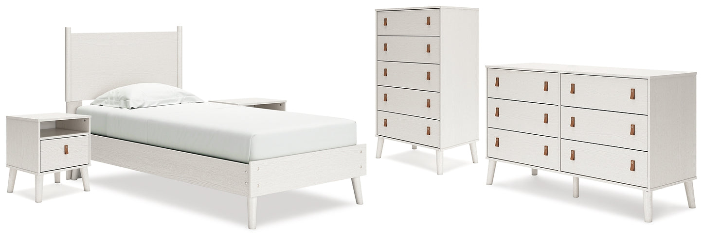 Aprilyn  Panel Bed With Dresser, Chest And 2 Nightstands