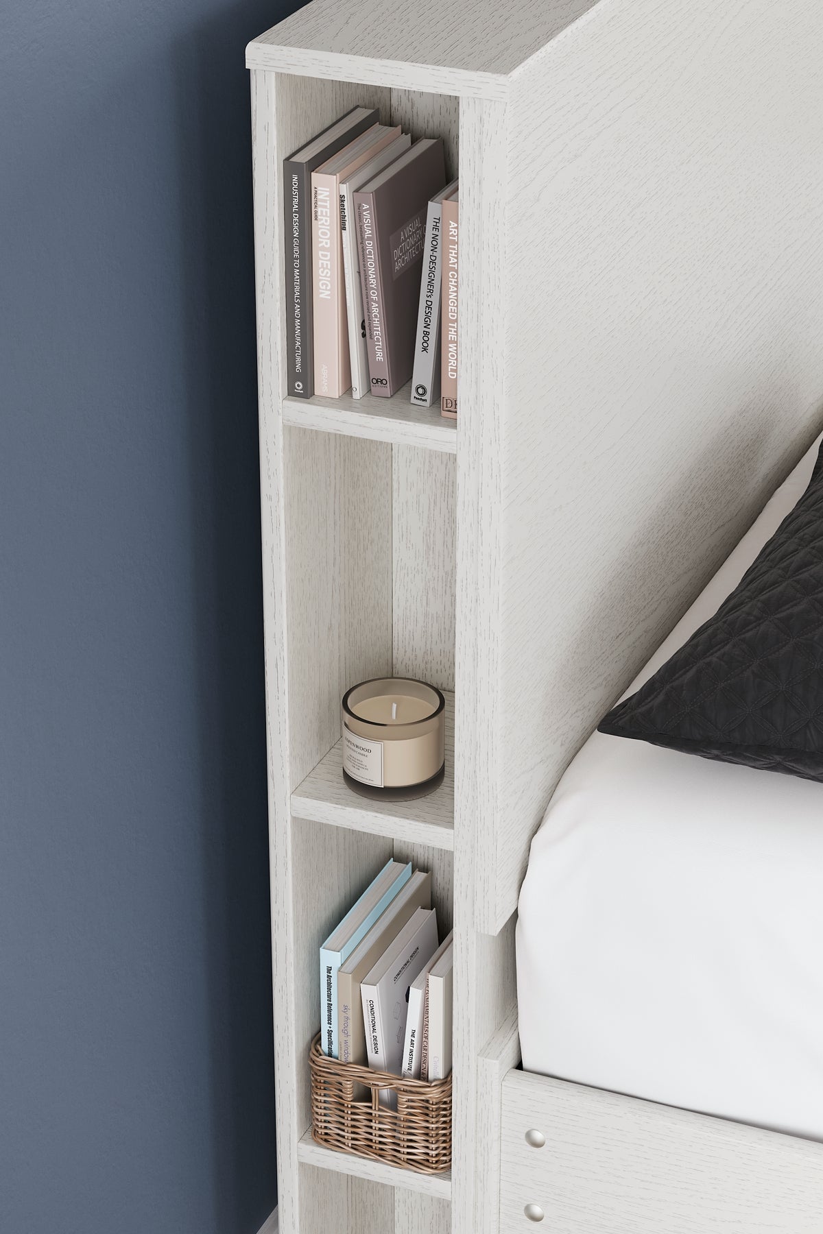 Aprilyn  Bookcase Bed With Dresser, Chest And Nightstand