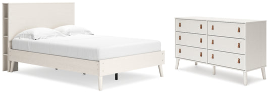 Aprilyn  Bookcase Bed With Dresser