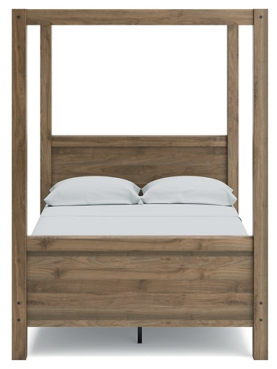 Aprilyn  Canopy Bed With Dresser