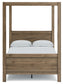 Aprilyn  Canopy Bed With Dresser