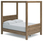 Aprilyn  Canopy Bed With Dresser