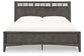 Montillan California  Panel Bed With Dresser