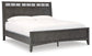 Montillan California  Panel Bed With Dresser