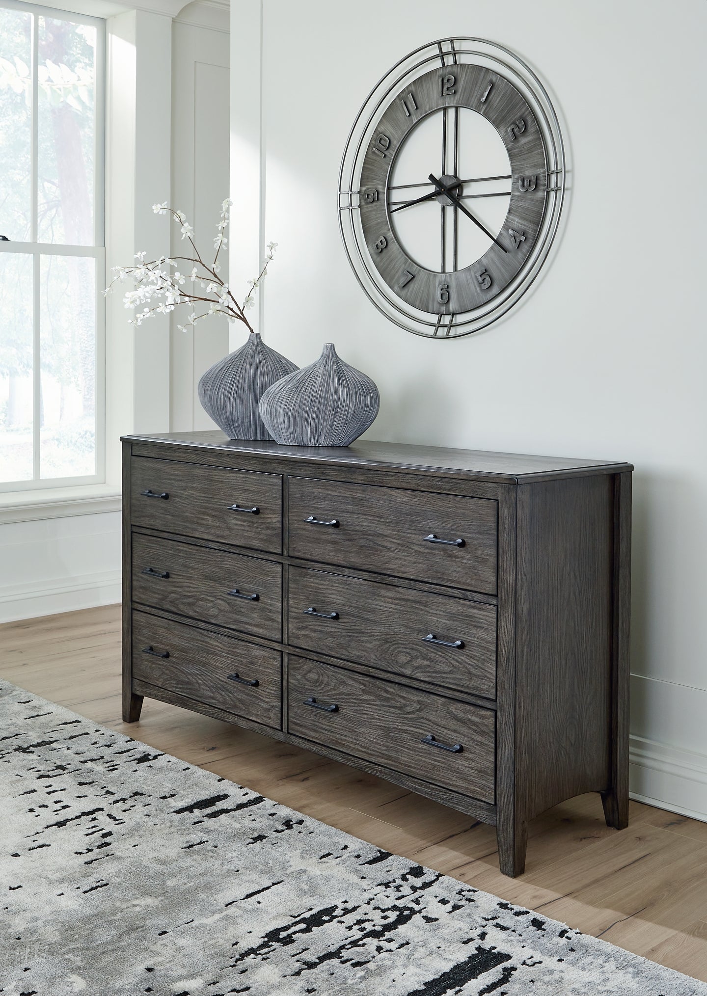 Montillan California  Panel Bed With Dresser