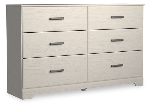 Stelsie  Panel Bed With Dresser