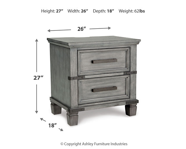 Russelyn California  Storage Bed With Mirrored Dresser, Chest And 2 Nightstands