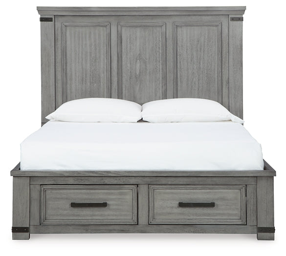 Russelyn  Storage Bed With Dresser