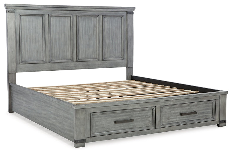 Russelyn  Storage Bed With Dresser