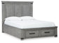 Russelyn  Storage Bed With Mirrored Dresser, Chest And 2 Nightstands