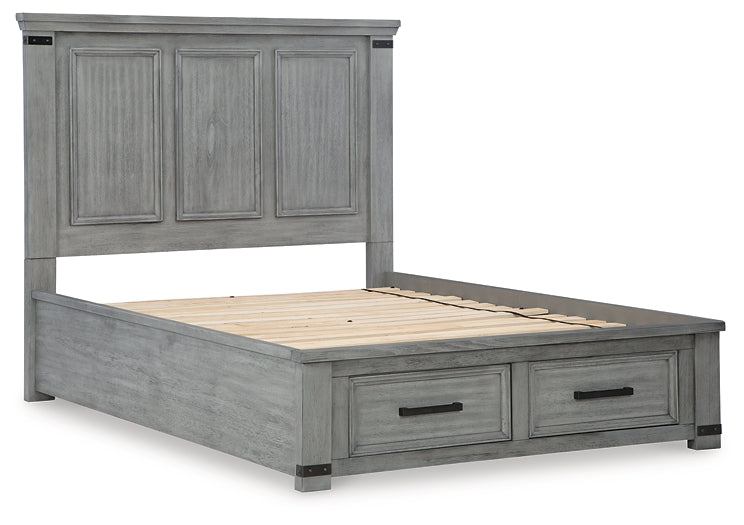 Russelyn  Storage Bed With Mirrored Dresser, Chest And 2 Nightstands