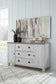 Haven Bay  Panel Bed With Dresser