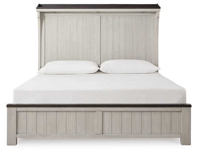 Darborn California  Panel Bed With Dresser