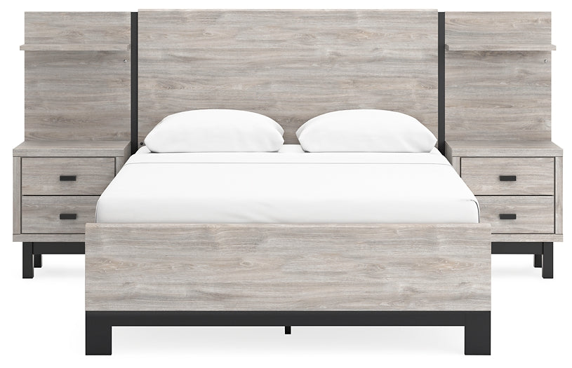 Vessalli  Platform Bed With Dresser