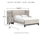 Vessalli  Platform Bed With Dresser