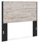 Vessalli  Panel Headboard With Mirrored Dresser And Chest