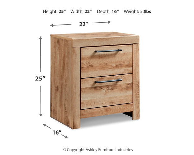 Hyanna  Panel Storage Bed With Mirrored Dresser, Chest And 2 Nightstands