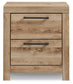 Hyanna  Panel Headboard With Mirrored Dresser, Chest And Nightstand