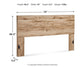 Hyanna  Panel Headboard With Mirrored Dresser