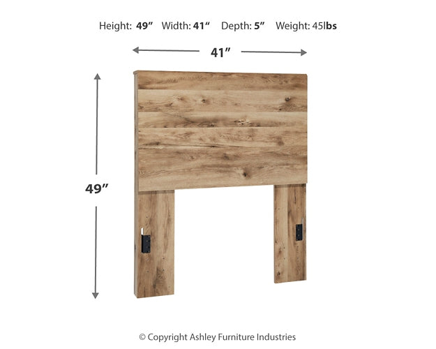 Hyanna  Panel Headboard With Mirrored Dresser