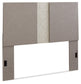 Surancha / Panel Headboard With Mirrored Dresser