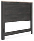 Nanforth  Panel Headboard With Mirrored Dresser, Chest And Nightstand