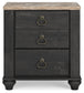 Nanforth  Panel Headboard With Mirrored Dresser, Chest And Nightstand