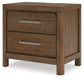 Cabalynn California  Panel Bed With Storage With Mirrored Dresser, Chest And 2 Nightstands