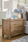 Cabalynn  Upholstered Bed With Mirrored Dresser, Chest And Nightstand