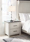 Darborn California  Panel Bed With Mirrored Dresser And 2 Nightstands