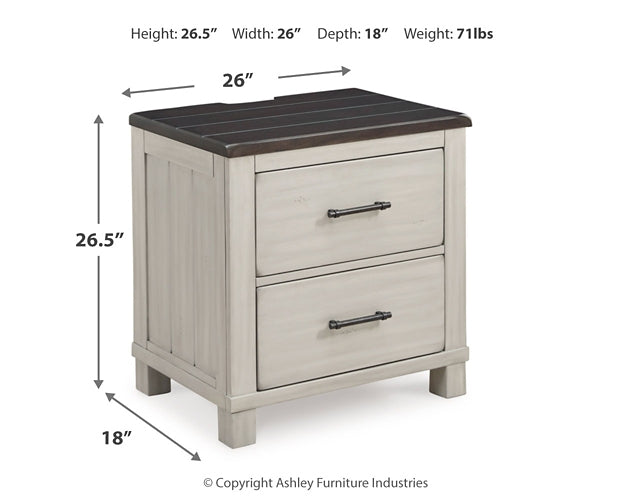 Darborn California  Panel Bed With Mirrored Dresser And 2 Nightstands