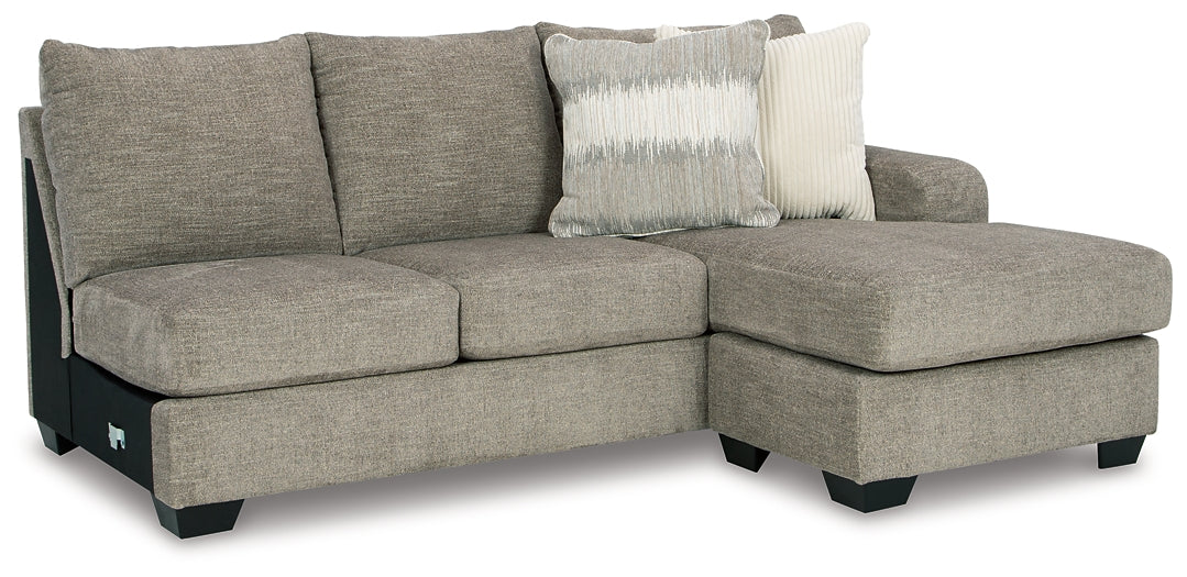 Creswell 2-Piece Sectional with Ottoman