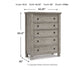 Harrastone  Panel Bed With Mirrored Dresser And Chest