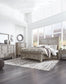 Harrastone  Panel Bed With Mirrored Dresser, Chest And 2 Nightstands