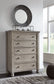 Harrastone California  Panel Bed With Mirrored Dresser, Chest And 2 Nightstands