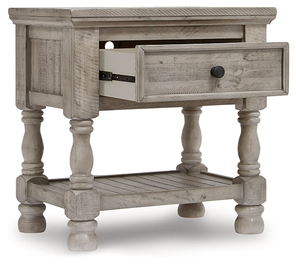 Harrastone California  Panel Bed With Mirrored Dresser, Chest And Nightstand