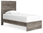 Ralinksi  Panel Bed With Mirrored Dresser And 2 Nightstands