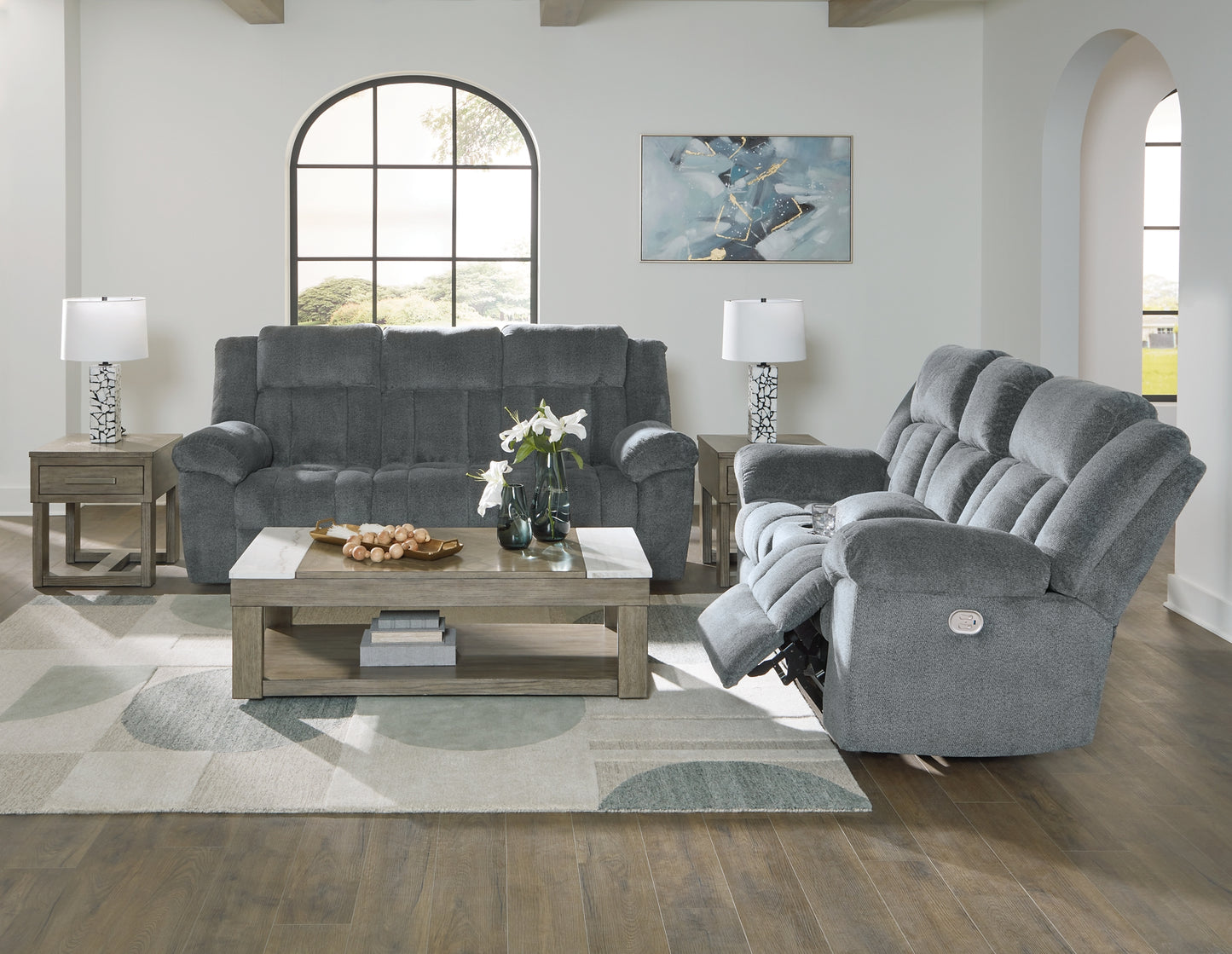 Tip-Off Sofa and Loveseat